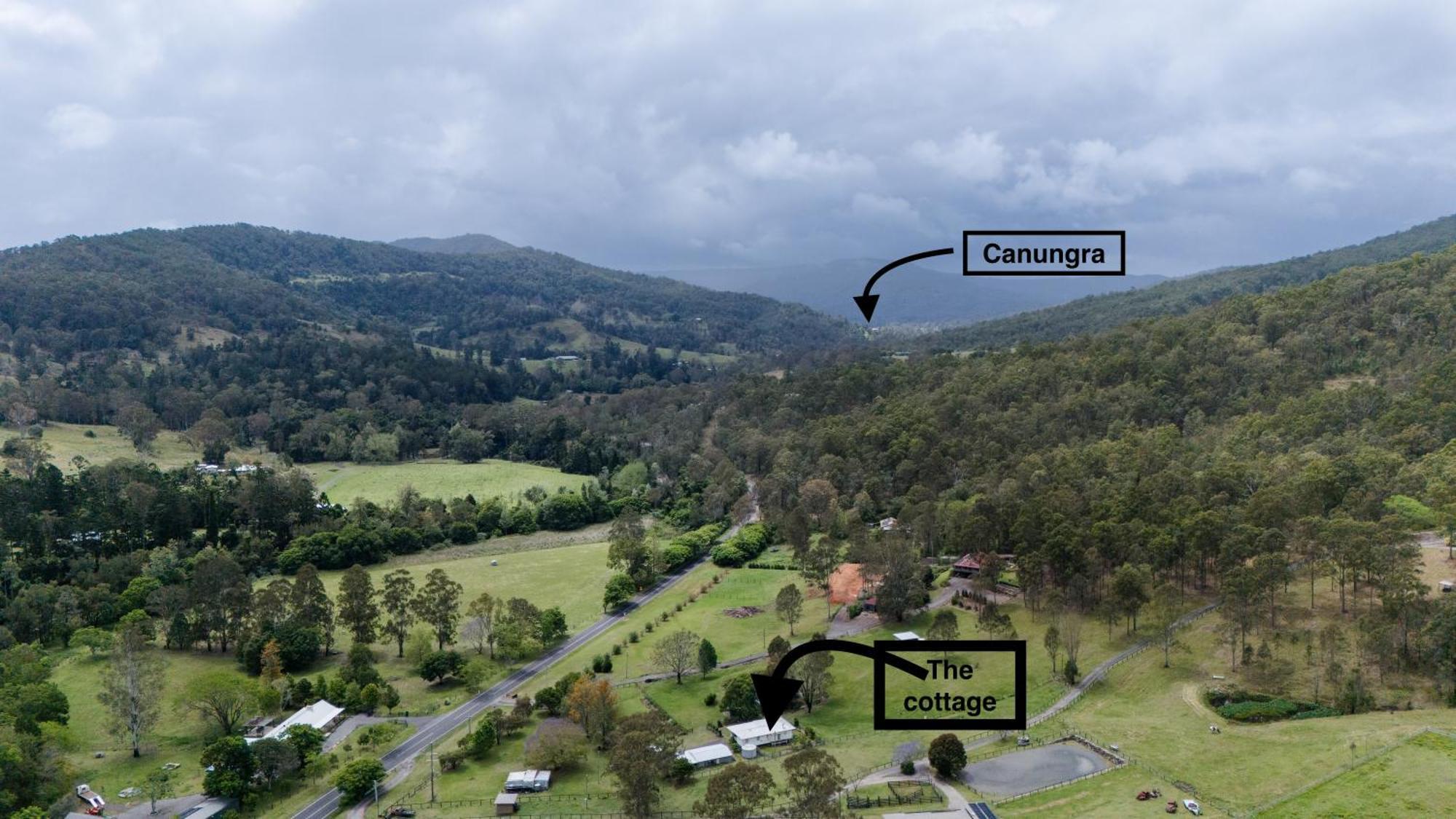 Cottage On Lamington Canungra Exteriér fotografie